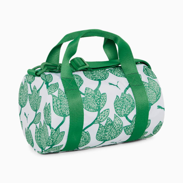 Bolso tipo barril Core Base , Archive Green-Blossom AOP, extralarge